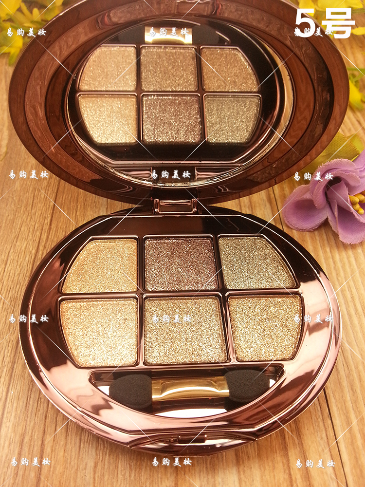 Cô gái được lâu dài chống mồ hôi 6-màu kim cương pearlescent bóng mắt nàng tiên cá Ji Dadi trang điểm khói khỏa thân trang điểm bí ngô màu sáng bóng 94.044 ₫