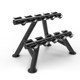Commercial Dumbbell Rack Gym Home Storage Rack Thickened Carbon Steel American-Style Gym Dumbbell Rack Vertical Double-Layer Dumbbell Rack