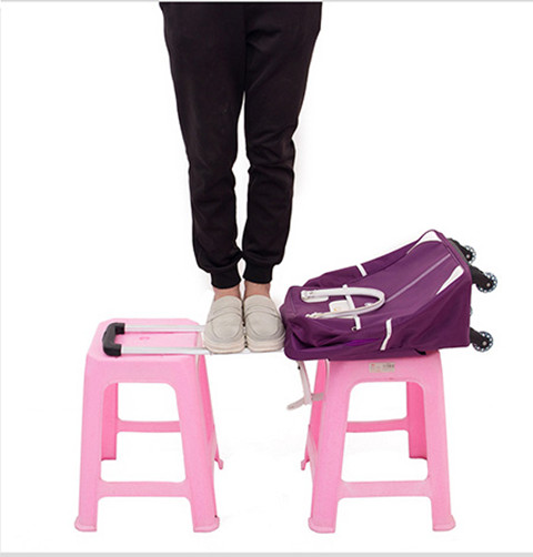 Xe đẩy túi nữ phổ bánh xe du lịch Túi xe đẩy công suất lớn lên máy bay du lịch túi hành lý nam túi trẻ em ba lô du lịch loại lớn