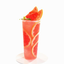 1 6L concentrated red grapefruit juice full cup grapefruit beverage thick milk tea shop special red grapefruit juice raw material