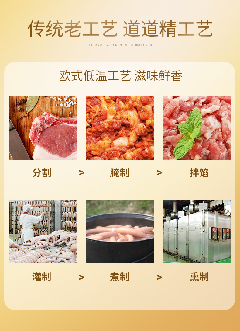 中华老字号 哈肉联 醇香肉肚 260g 开袋即食 图3