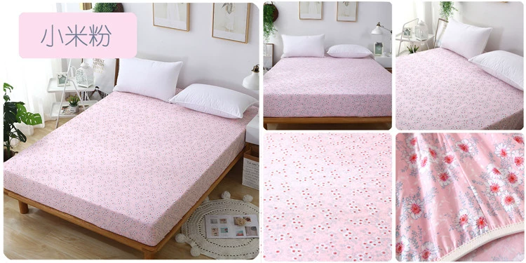 Một mảnh duy nhất của giường bông dày Li đôi 100% cotton chống trượt mat bedspread Simmons nệm bảo vệ tùy chỉnh - Trang bị Covers Ga phủ giường