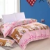 Cartoon bông chăn mảnh duy nhất của trẻ em mẫu giáo bông chăn tùy chỉnh 1.2m1.5x2 dễ dàng chịu gấu lười biếng - Quilt Covers