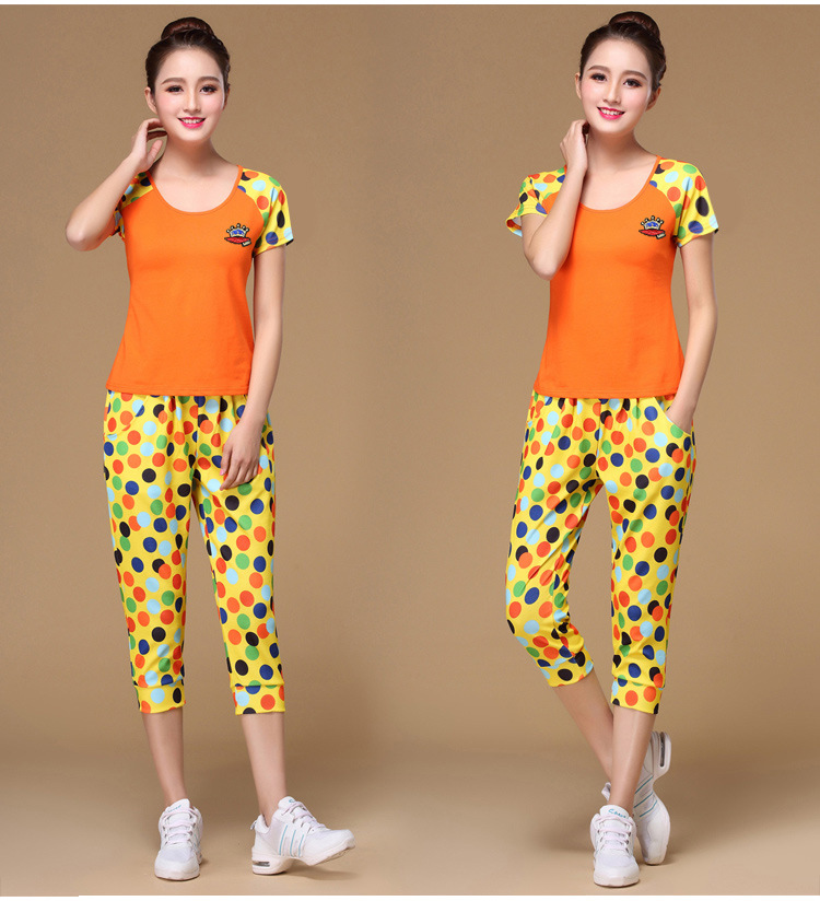 Khiêu vũ vuông 2018 trang phục thể thao mới cổ vũ thể dục nhịp điệu thể dục dụng cụ cotton nhảy trang phục khiêu vũ giày khiêu vũ
