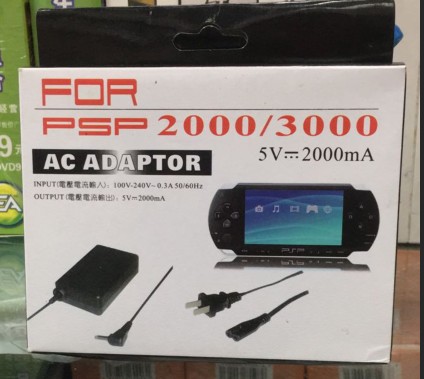 New game console psp3000 charger psp2000 power cord adapter spot