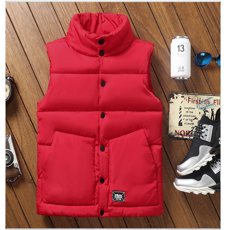 Áo vest nam mùa thu đông đôi nam mẫu vest phiên bản Hàn Quốc của chàng thanh niên thủy triều Slim vest vai anh chàng áo khoác áo ba lỗ tập gym