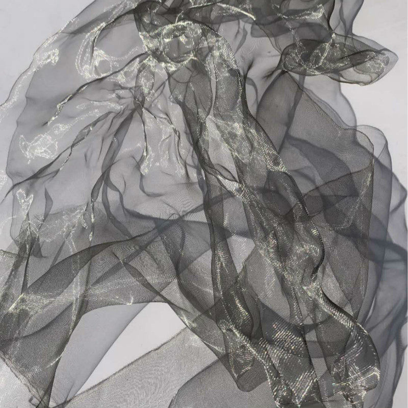 Wedding Celebration Cloud Foggy Net Yarn Wedding Backdrop Air Suspension Ceiling Decoration Stainless Steel Net DIY Creative Styling Soft Mesh Yarn