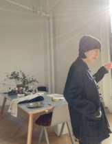 Classic Chinese vintage K Series precipitated button-down jacket with thin bones for a loving couple