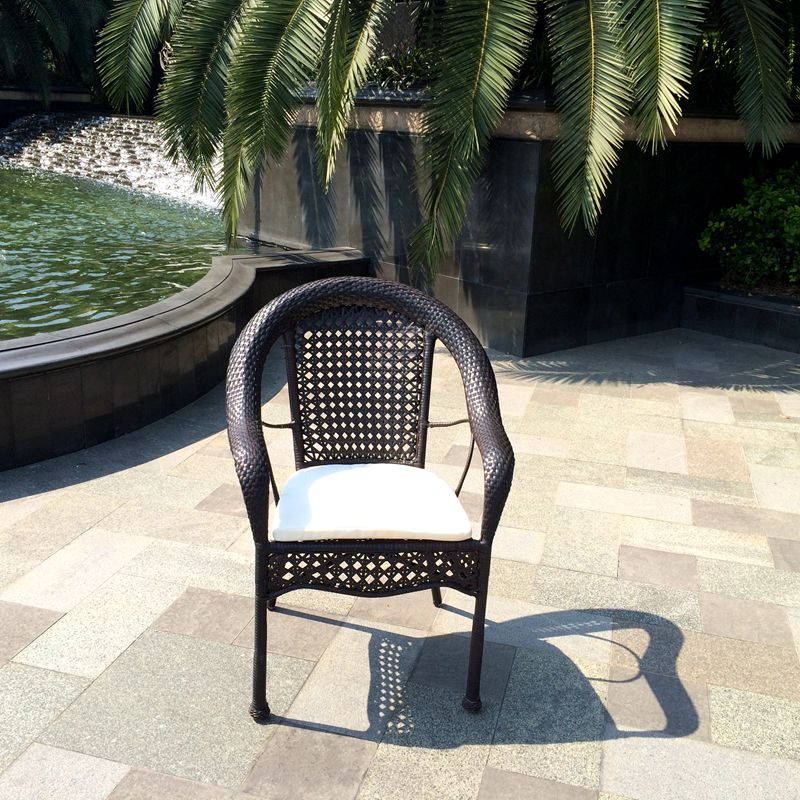 Nội thất Zizhu 32 # Ghế Taishi kết hợp ba mảnh sân vườn ban công khách sạn mây nội thất giải trí có đệm - Bàn ghế ngoài trời / sân bàn ghế sân vườn ngoài trời
