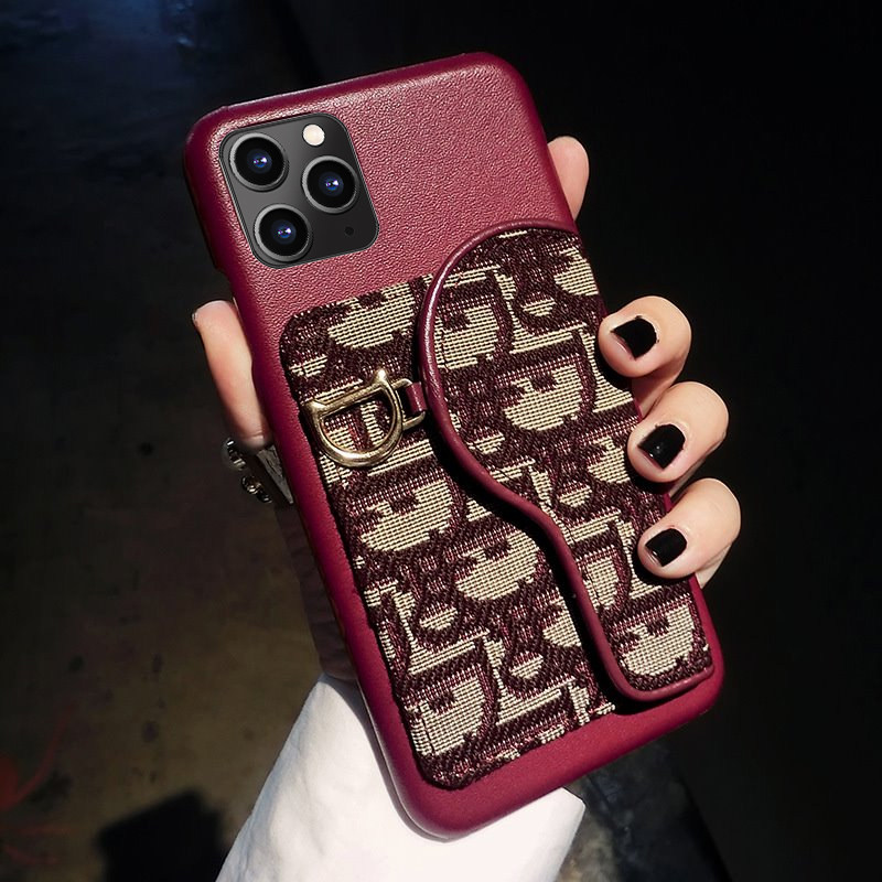 Apple 11Pro Max mobile phone case iPhone11promax genuine leather ultra-thin pormax net red female trendy brand card bag leather European and American maxpro high-end anti-fall vibration