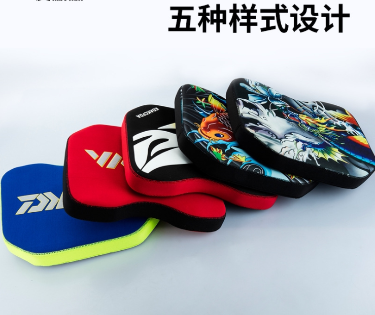 Even ball fishing box cushion breathable thickened fishing gear accessories suction cup high elastic memory cotton fishing equipment cushion cushion