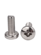 Cross disc head screw 304 stainless steel GB818M6M8