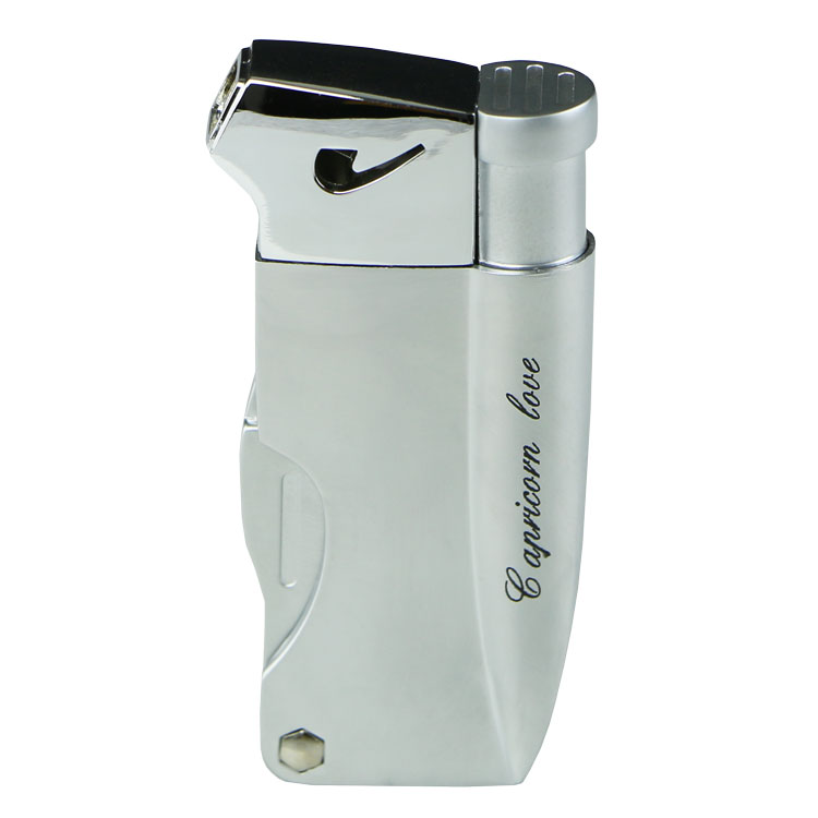 LC Smoking Tobacco Smoking Bucket Special Lighter Accessories Tool Side Exit Fire Inflatable Sloping Out Bright Fire Four Color Selection Gift