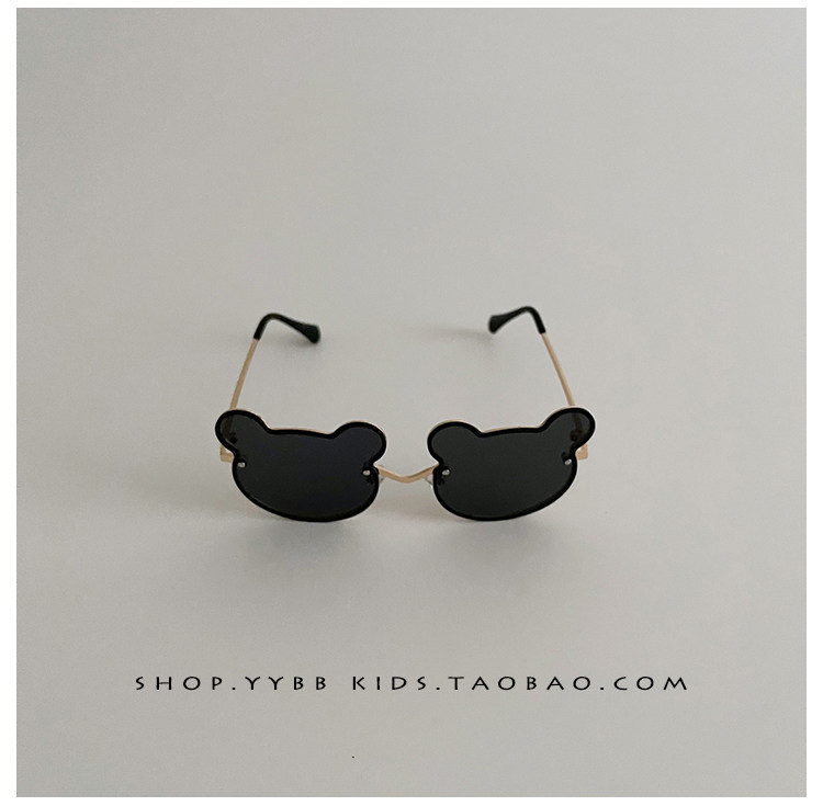 Солнцезащитные очки 儿童太阳镜女童墨镜宝宝眼镜春夏季男童遮阳镜防紫外线可爱小熊款 OTHER