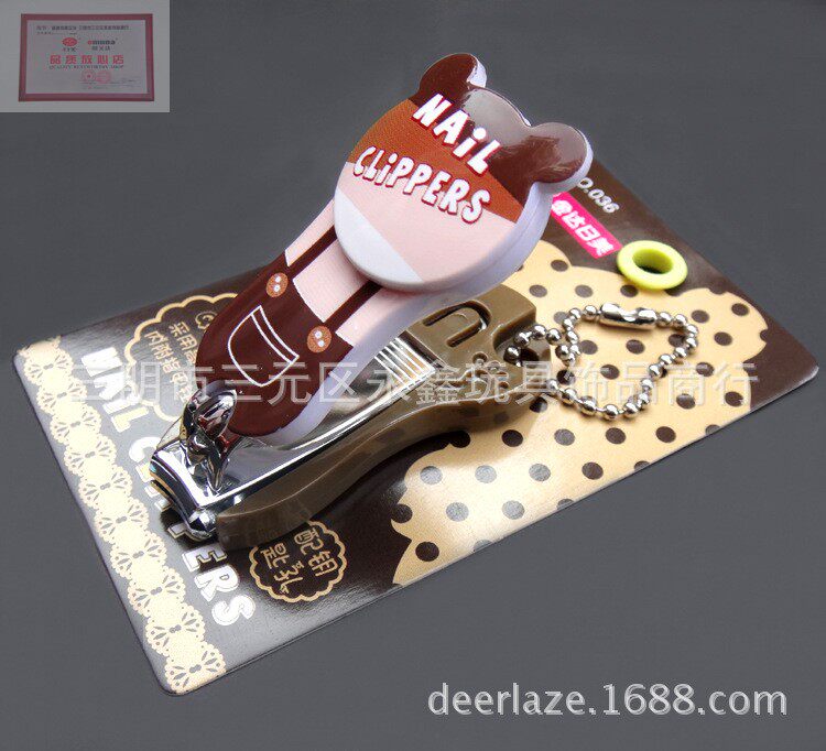 Jinda Rimei 036 Nail Clipper Cartoon Nail Clipper Cute Nail Clipper Suitable for Gifts Pattern Random Hair