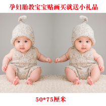 Baby poster wall sticking wall Decoration Painting Bedroom Bedside Pregnant pregnant woman Mural Baby Mural Baby Picture Doll Painting