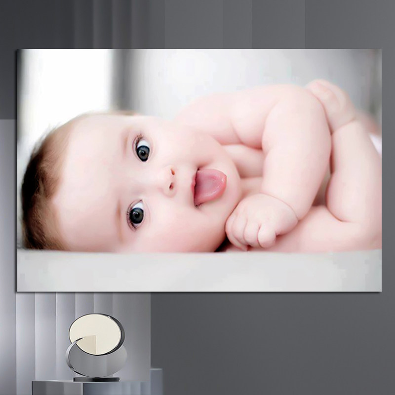 Foreign baby poster cute bb cute doll painting baby picture high definition wall paste marriage room pregnant woman prenatal education wallpaper