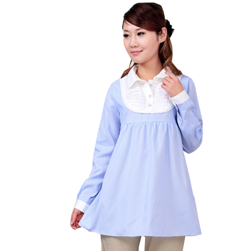 Ciyan pregnant women bottoming shirt long-sleeved top maternity dress maternity shirt breastfeeding shirt top Y327
