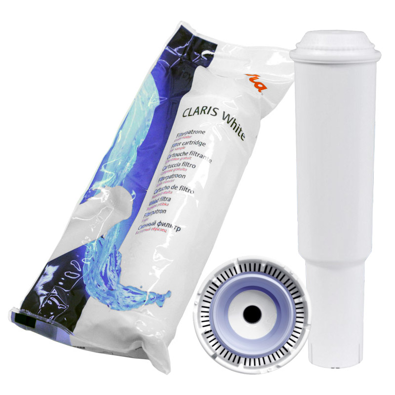 Jura 优 Phụ kiện máy pha cà phê hoàn toàn tự động Bộ lọc lọc nước CLARIS làm mềm nước Blue White Grey - Máy pha cà phê máy pha cà phê ý