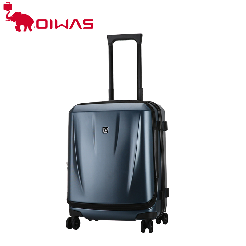 OIWAS OIWASPC trolley case 20 inch boarding case suitcase scratch-resistant front cover design