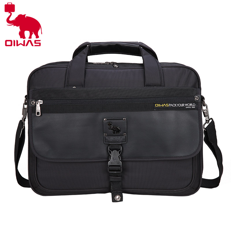 Heraeus Single Shoulder Bag Business Male Bag Brief Bag Slipper bag bag bag