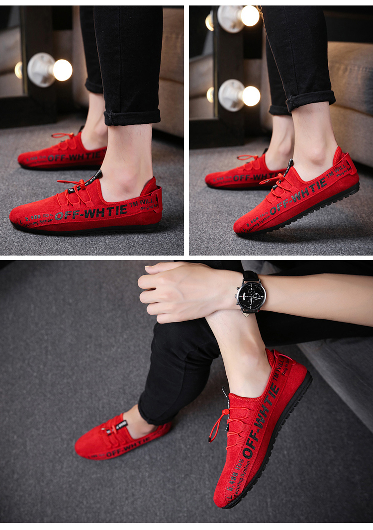 Mùa xuân 2019 nam giới xã hội giản dị Hàn Quốc giày nam một bàn đạp lười biếng Bắc Kinh cũ giày đậu Hà Lan giày thể thao adidas