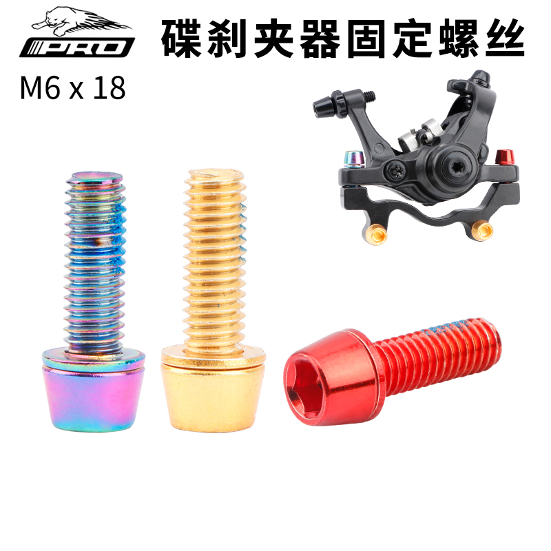 iiipro bike clamp screw M6 crank brake locking screw climbing car brake mounting fixing screw
