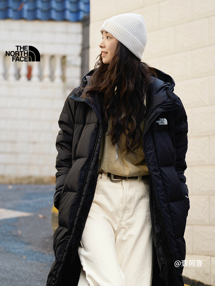 The North Face 北面 409g高充绒 男女同款 经典长款550蓬鹅绒连帽羽绒服 8GKD 88VIP会员折后¥2178包邮 2色可选