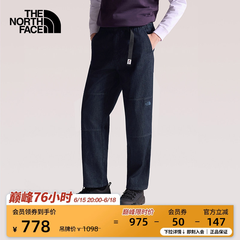 The North Face Denim Jeans Loose Casual Long Pants Men's Outdoor Breathable New Style Thenorthface | 8Fzx