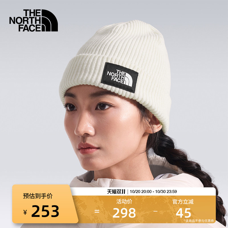 The North Face Knitted Hat for Men and Women, Salty Lined, Casual, Warm and Fashionable, Thenorthface | 8Cgz