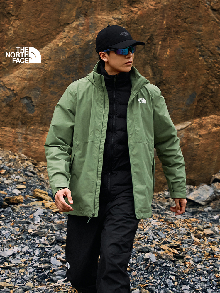 The North Face 北面  户外男款550蓬鹅绒内胆三合一冲锋衣 88RK 88VIP会员折后￥1922.32包邮 淘金币可抵扣274.3元 2色可选