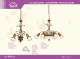 Baide Shite European and American Country-Style Vintage Simple Small Beauty Living Room Study Three-Head Eight-Head Clearance Price