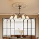 American-Style Living Room Chandelier, Retro French-Style, Mid-Century Style, Main Light for the Hall, Romantic and High-End Designer Lighting Fixtures