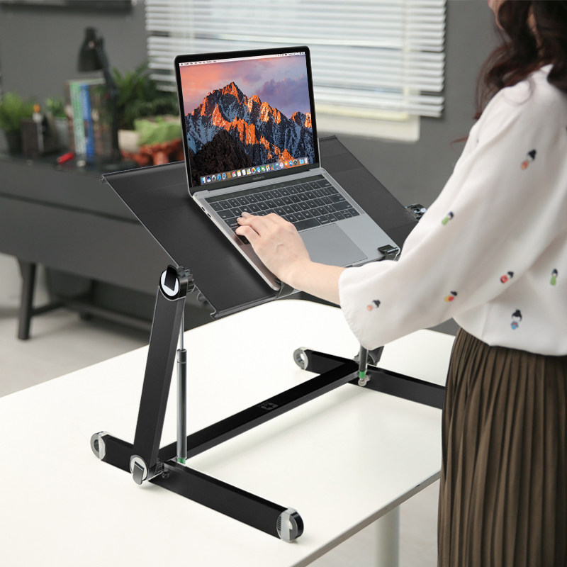omaxs3 Aluminum alloy stand notebook lift computer desk stand Folding table