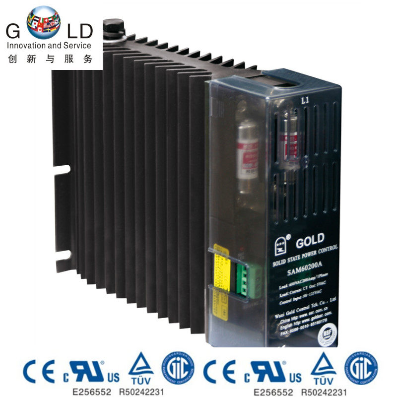 AC Solid State Relay SAH (SAM) 60100D Jiangsu Solid Factory Direct Sale with Heat Cooling