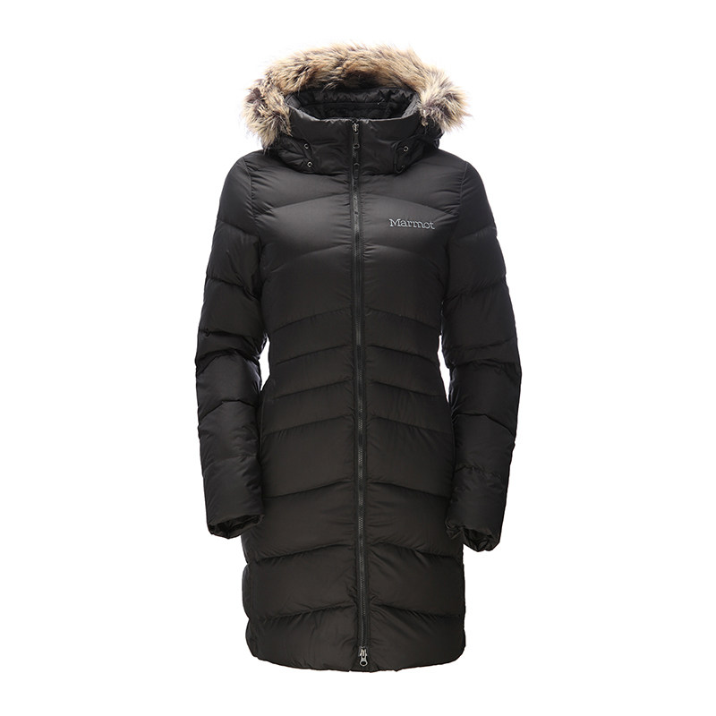 Clear Cabin Marmot Earth Dial Rat Lady Outdoor Warm 700 fluffy mid-length version of down jacket L78570