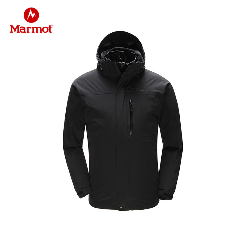 MARMOT groundhog winter men's detachable down jacket liner three-in-one assault jacket goose down L41290