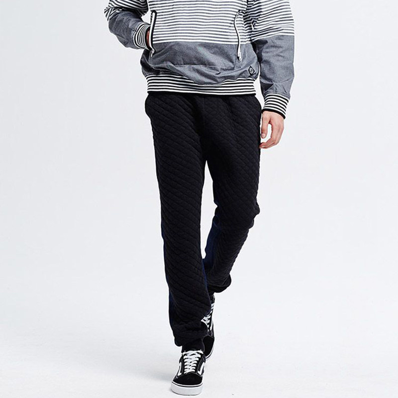 Halal Barn LEE Men's Personality Denim Splicing Bunch Feet Comfort Loose Pants Long Pants L14693T44K11