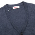 Áo len nam Hengyuanxiang áo len nam cổ chữ V màu rắn áo len trung niên áo len nam cao cấp chính hãng - Cardigan áo len nam Cardigan