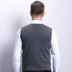 Hengyuan Xiang len tinh khiết vest áo len trong người già giản dị áo len nam không tay vest vest cha Dệt kim Vest