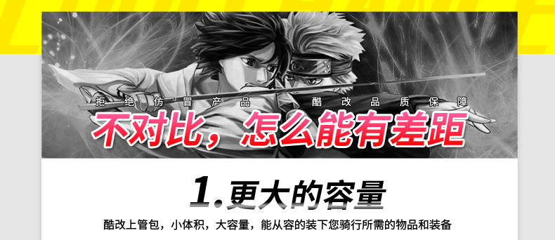 Sacoche pour vélo mixte COOLCHANGE - Ref 2211414 Image 8