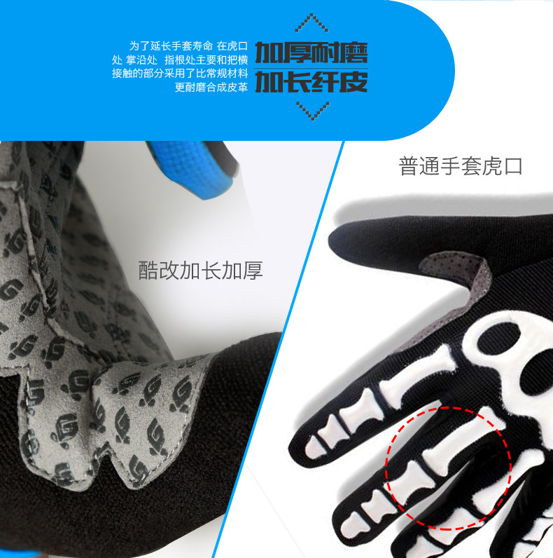 Gants pour vélo mixte COOLCHANGE - Ref 2238395 Image 20