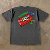 Бренд иностранная торговля счетчиков отозвана порядок хвоста ~ Европейские и американские улицы Amea Kaki Мужчины и женщины Пара короткошерстных T -мала