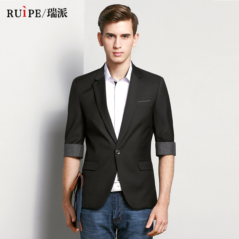 short sleeve suit jacket
