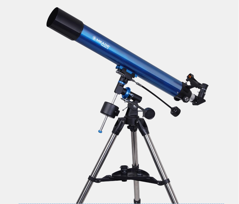 Kính thiên văn khúc xạ dụng cụ xích đạo MEADE của Mỹ MEE 80EQ Professional Stargazed HD High Deep Space - Kính viễn vọng / Kính / Kính ngoài trời ống nhòm eyeskey 10x42