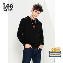 (Recommended by Viva)LeeXLINE hooded long-sleeved sweater mens multi-color trend L432254XH