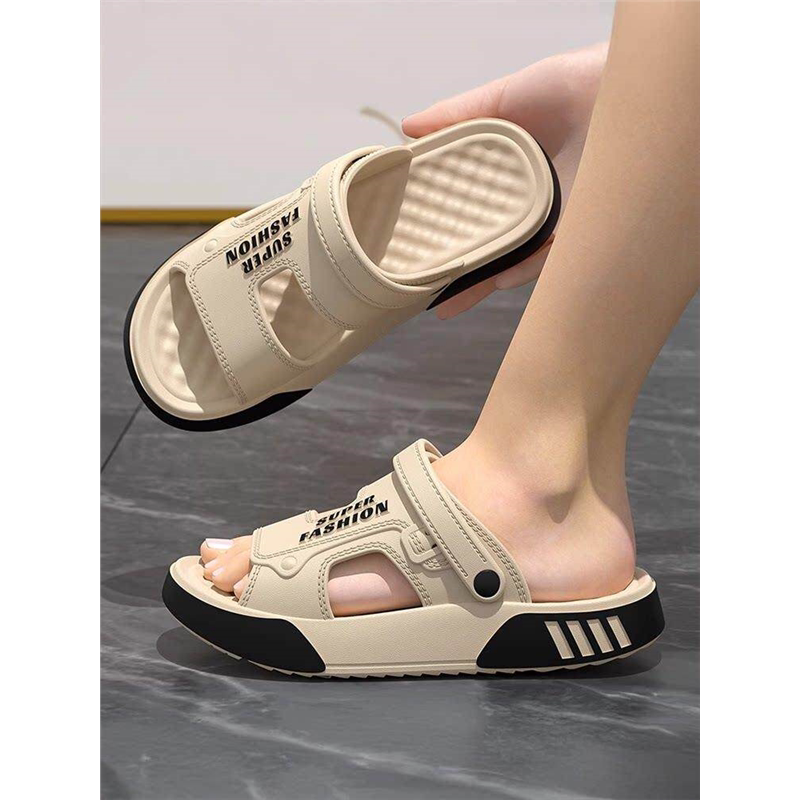 Japanese Db Thick-Soled Sandals for Men, Summer 2026 New Model, Outdoor Wear, Driver's Anti-Slip, Anti-Odor Dual-Use Slippers for Men