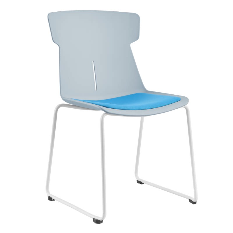 Training Institution Chair Coaching Class Hanging Bag Class Chair Brief Student Staff Dining Room Chair Stack Meeting Training Chair