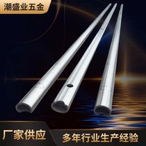 Electric sliding door rail stainless steel 304 track without digging expansion screw guide rail courtyard sliding door sliding door