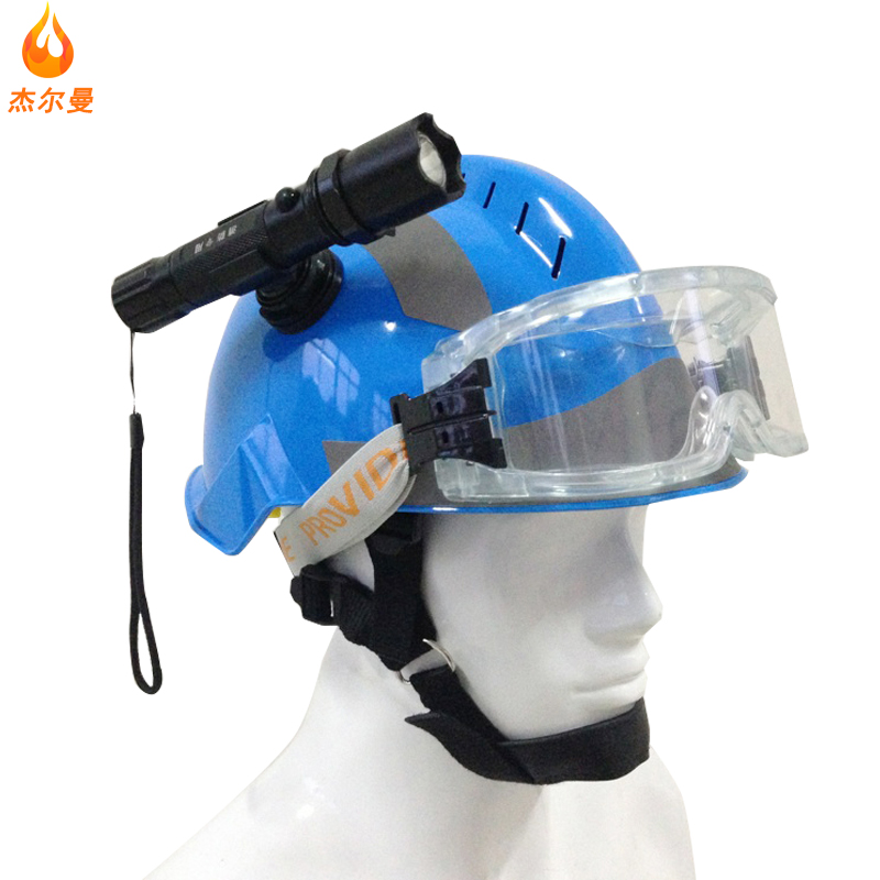 F2 firefighter rescue Korean European style hard hat fire hat equipment wear explosion-proof lighting anti-smashing safety